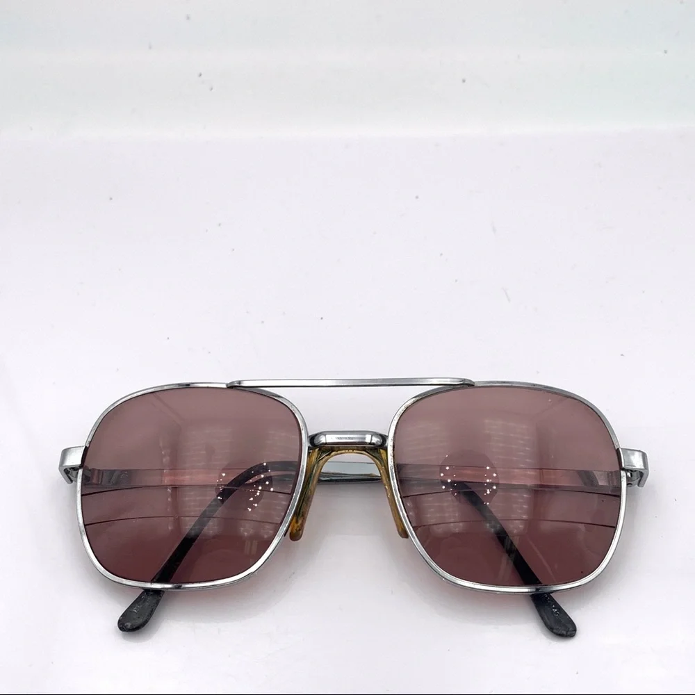 Vintage Z87 Gunmetal Aviator Sunglasses Frames